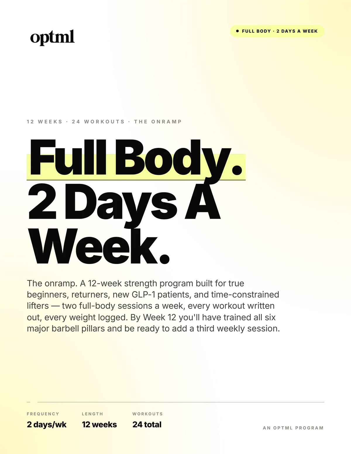 Full Body — 2 Day