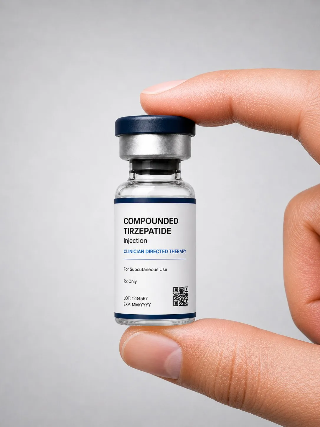 Tirzepatide vial